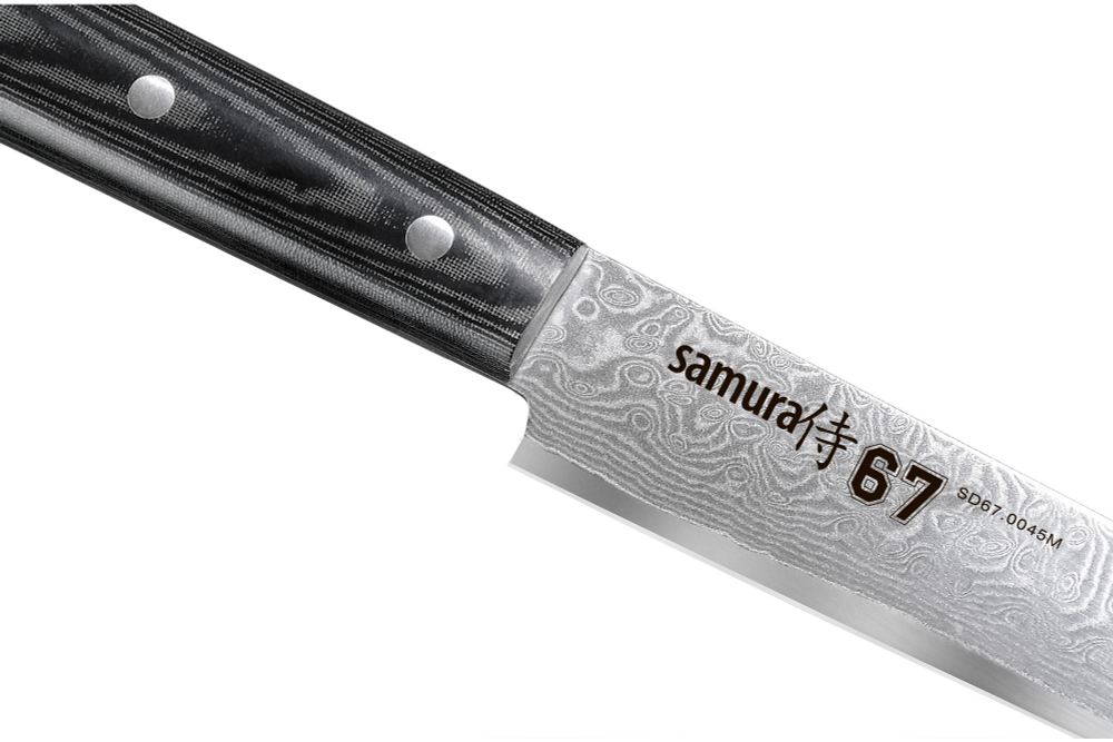 Нож кухонный для нарезки 19.5см Samura Микарта SD67-0045M/K