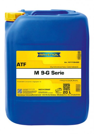 RAVENOL ATF M 9-G Serie масло для АКПП 20 Литров