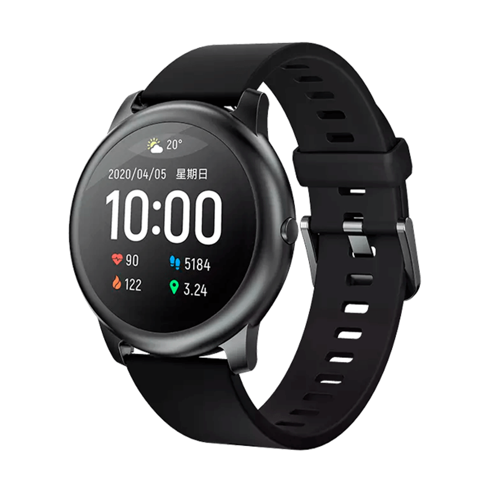 Часы Xiaomi Haylou Smart Watch Solar LS05 RU черные (Русская версия)