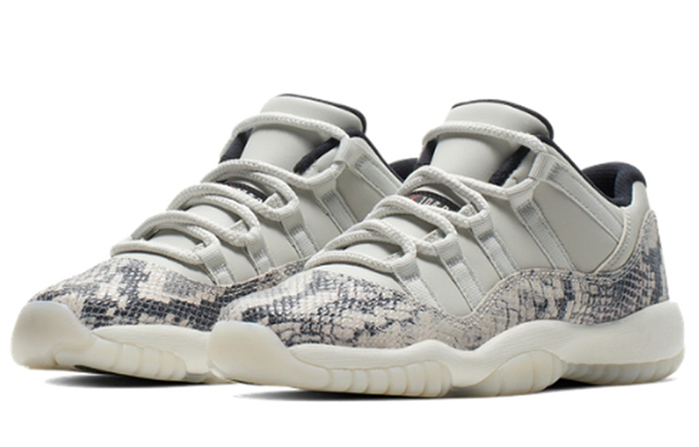 Jordan 11 Retro Low "Snake Light Bone" GS