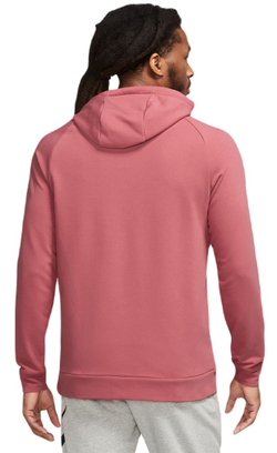Мужская теннисная кофта Nike Dri-Fit Hoodie PO Swoosh - adobe/black