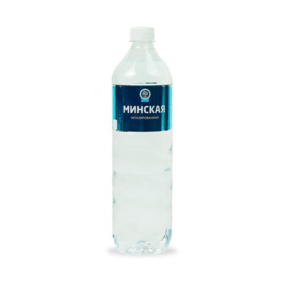 Вода негазированная 1л, "Минская", Беларусь