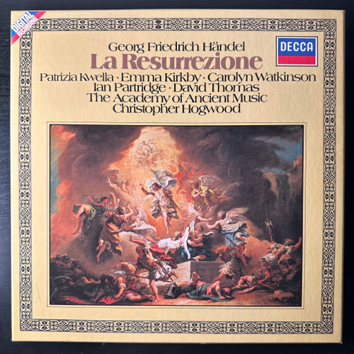 Гендель - Воскресение 3LP (Германия 1982г.)