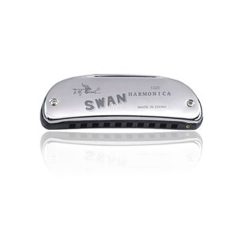 Губная гармошка диатоническая "G" Swan SW1020-15G