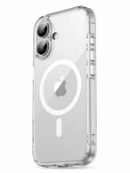 Чехол накладка iPhone 16 Plus 6.7" Gurdini Alba Series Protective with Magsafe Clear