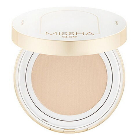 Тональная основа-кушон для лица Missha Glow Cushion Light SPF37 PA+++ #21N Vanilla, 13г