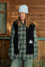 Шапка Called a Garment Moon Around Beanie "Ice Blue"