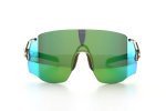 Спортивные очки HILX Savage (L) Shiny Crystal Grey Green / Green Lens