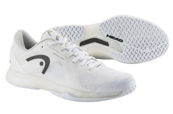 Мужские кроссовки теннисные Head Sprint Pro 4.0 Indoor - white/black