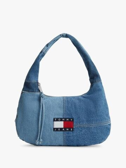 Сумка TOMMY JEANS TJW DENIM PATCHWORK SHOULDER BAG