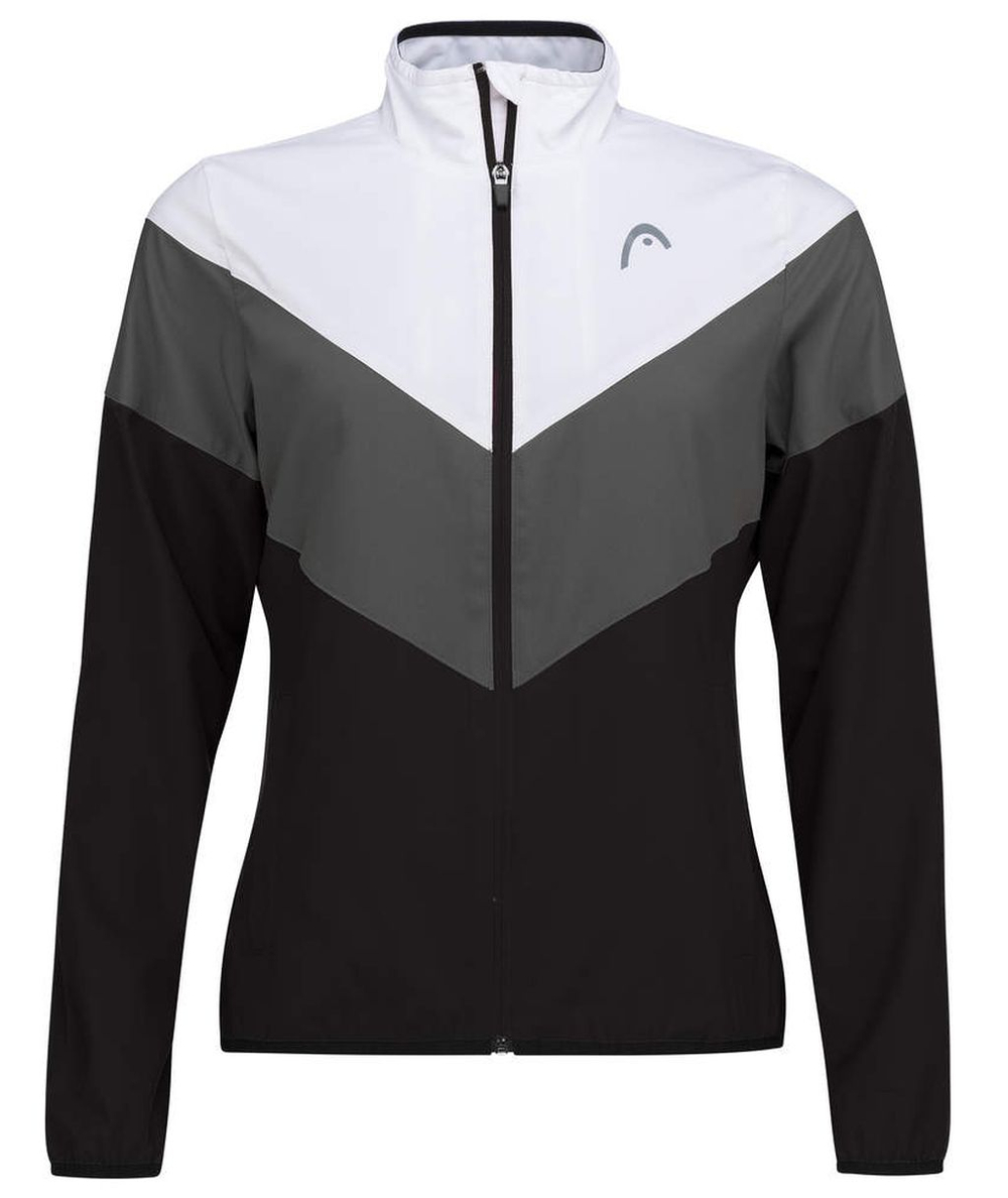 Женская теннисная толстовка Head Club 22 Jacket W - black