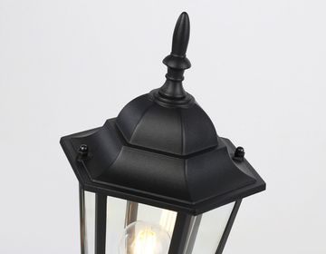Светильник уличный ландшафтный 1*E27 ST2023 BK/CL черный/прозрачный IP54 D150*400 Garden Ambrella