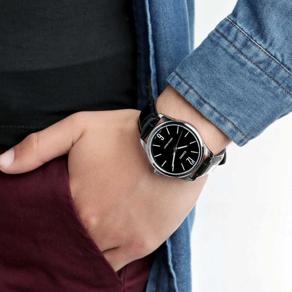 Мужские наручные часы Casio Vintage MTP-V005L-1B