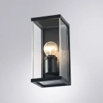 Уличный настенный светильник Arte Lamp POT A1632AL-1BK, 1хE27