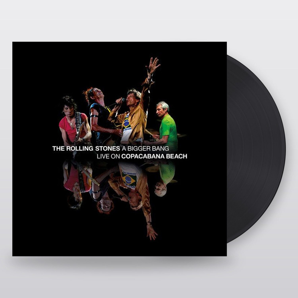 The Rolling Stones — A Bigger Bang - Live On Copacabana Beach (LP)