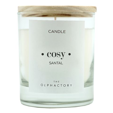 Свеча ароматическая the olphactory, cosy, Сандал 40 ч