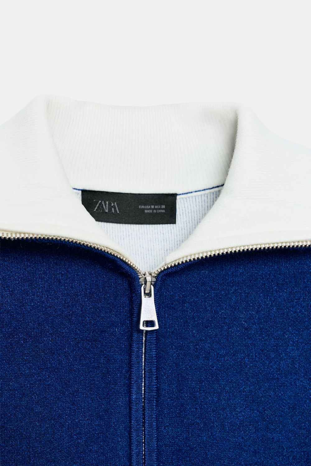 КОМБИНИРОВАННЫЙ СВИТЕР ОВЕРСАЙЗ — ZARA
