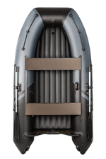 YACHTMAN-320 НДНД серый-черный + KAMISU T 9.9 BMS (комплект лодка + мотор)