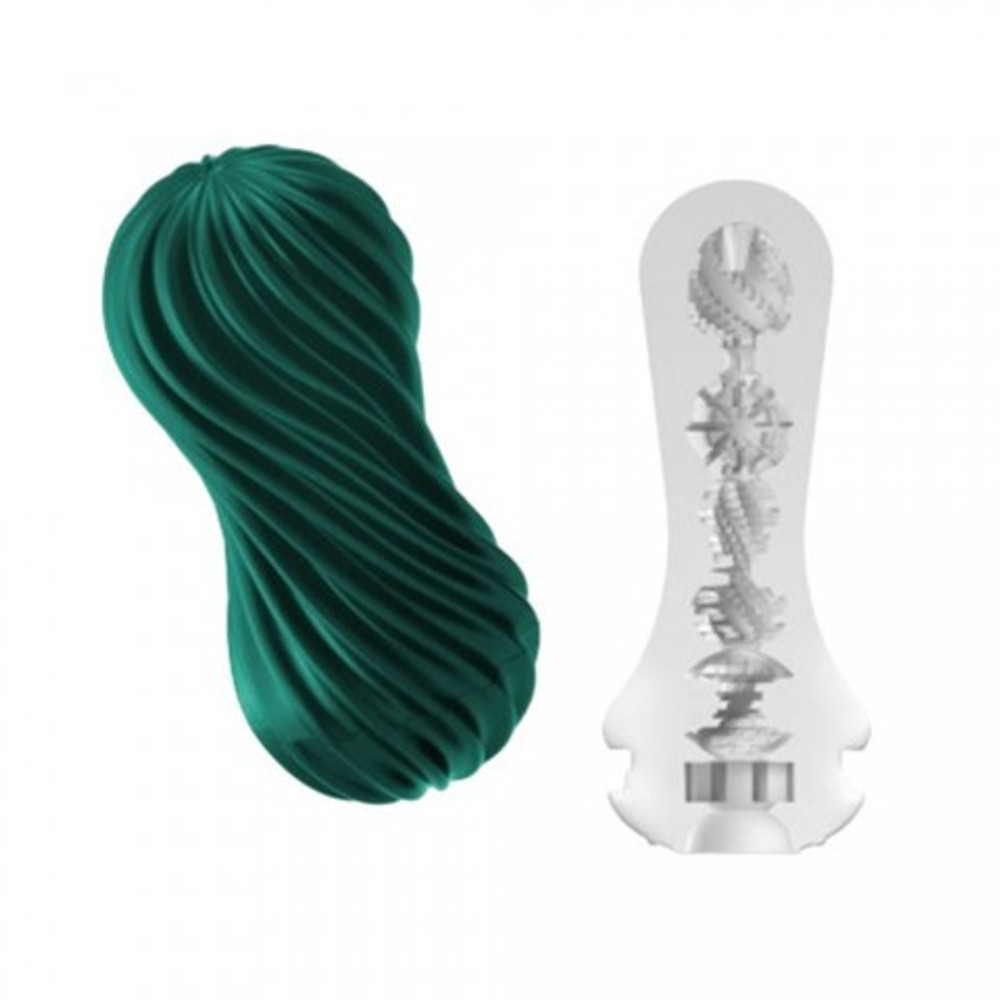 Мастурбатор Tenga Flex Fizzy Green