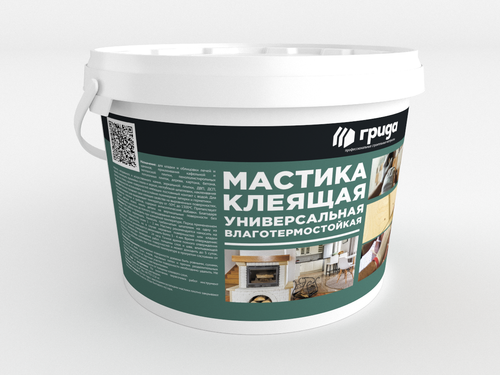 Мастика универсальная клеящая влаготермостойкая Грида