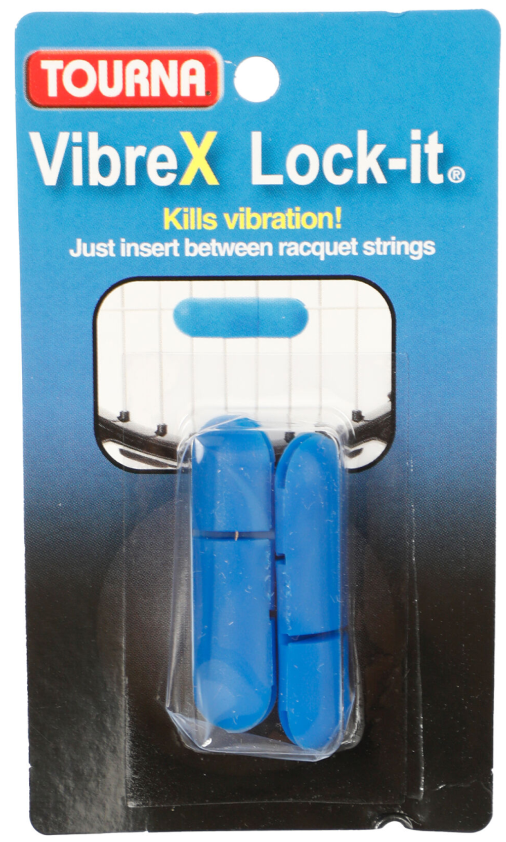 Виброгаситель Tourna Vibrex Lock-it 2P - небесный