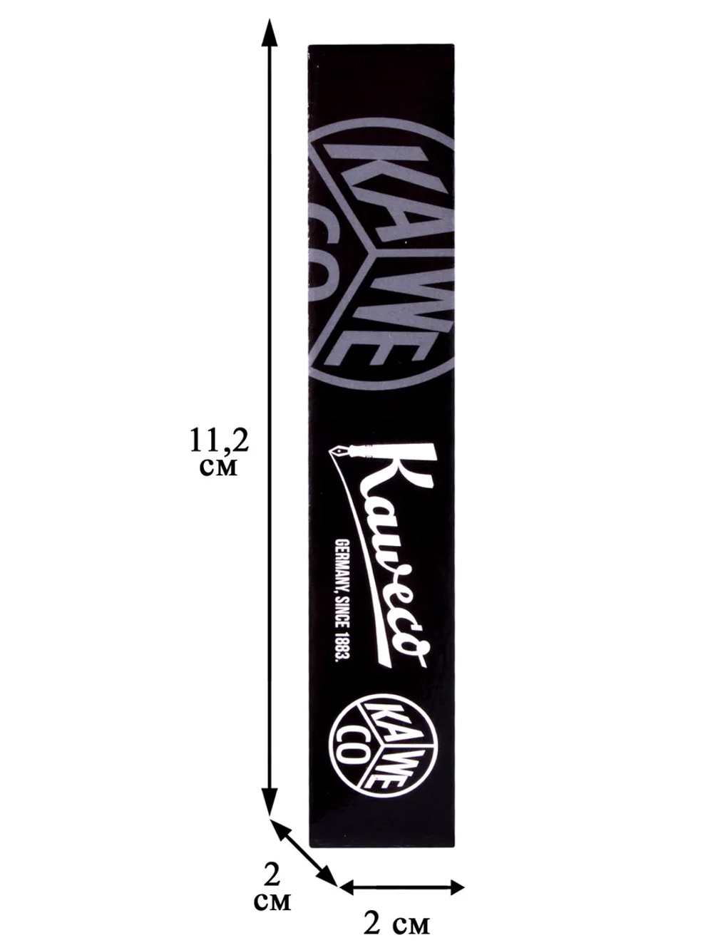 Перо Kaweco Skyline EF 0.5мм черный стальной (10001110)