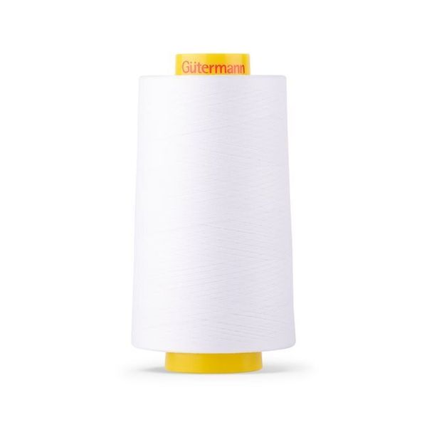 Нитка Gutermann Mara 120 (5000 метров), 1 боб., универсальная | _800 белый (Arta 001)