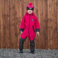 Комбинезон Softshell демисезонный "Фуксия"
