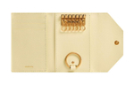 Balenciaga Smooth Calfskin Key Pouch Women"s Light Yellow
