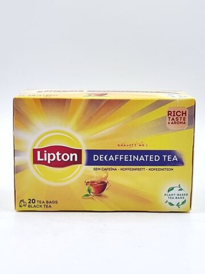 Чай черный без кофеина Lipton 20 пакетиков 36 г