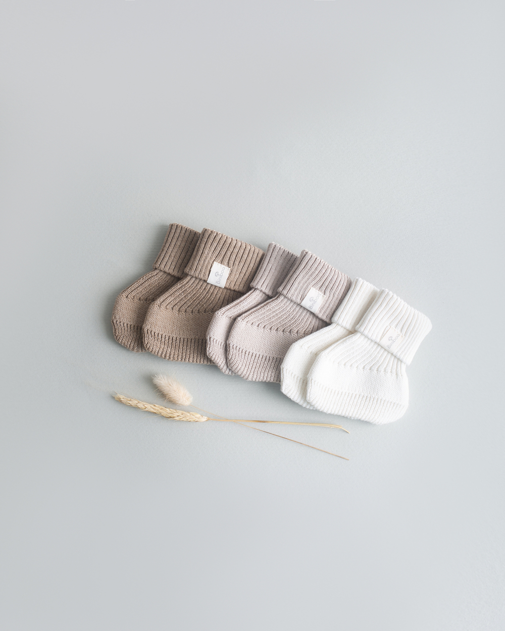 Пинетки вязаные Soft Biniboo капучино