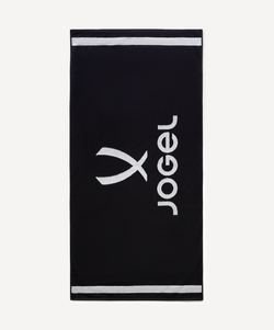 Полотенце спортивное JOGEL ESSENTIAL 2 Towel, 70х140, черный/белый