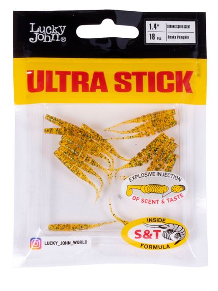 Слаги съедобные искусственные LJ Pro Series ULTRA STICK 1,4in (03.50)/PA19 18шт.