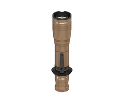 Фонарь светодиодный тактический Armytek Dobermann Pro Magnet USB Sand, 1400 лм, теплый свет, аккумул
