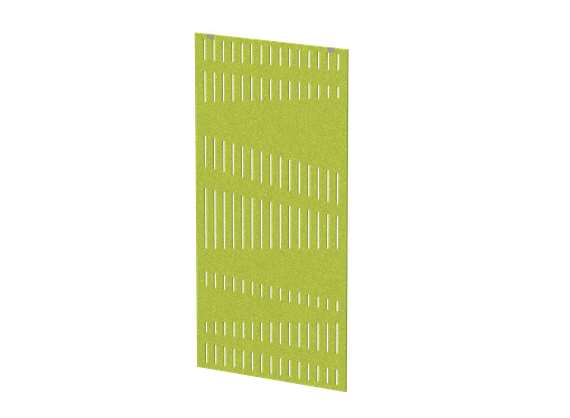 Перегородка с декором "Диаграмма" (фурнитура в комплекте) 100х1,2х200