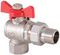 Кран шаровый со сгоном Lavita обжим НР 3/4" бабочка гофротруба 30943