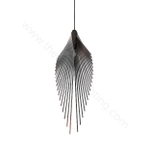 Pendant design lamp  Leaf by Loomiosa (Black)