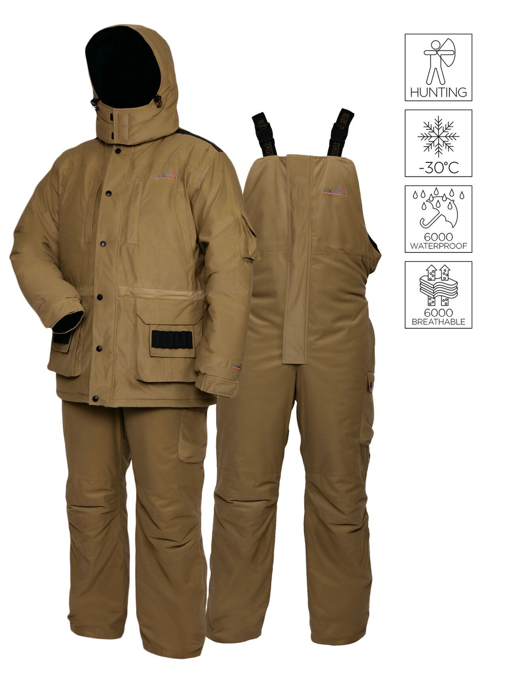 Костюм зимний Norfin Hunting WILD GREEN XXL