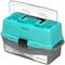 Ящик для снастей NISUS Tackle Box трехполочный бирюзовый (N-TB-3-Т)