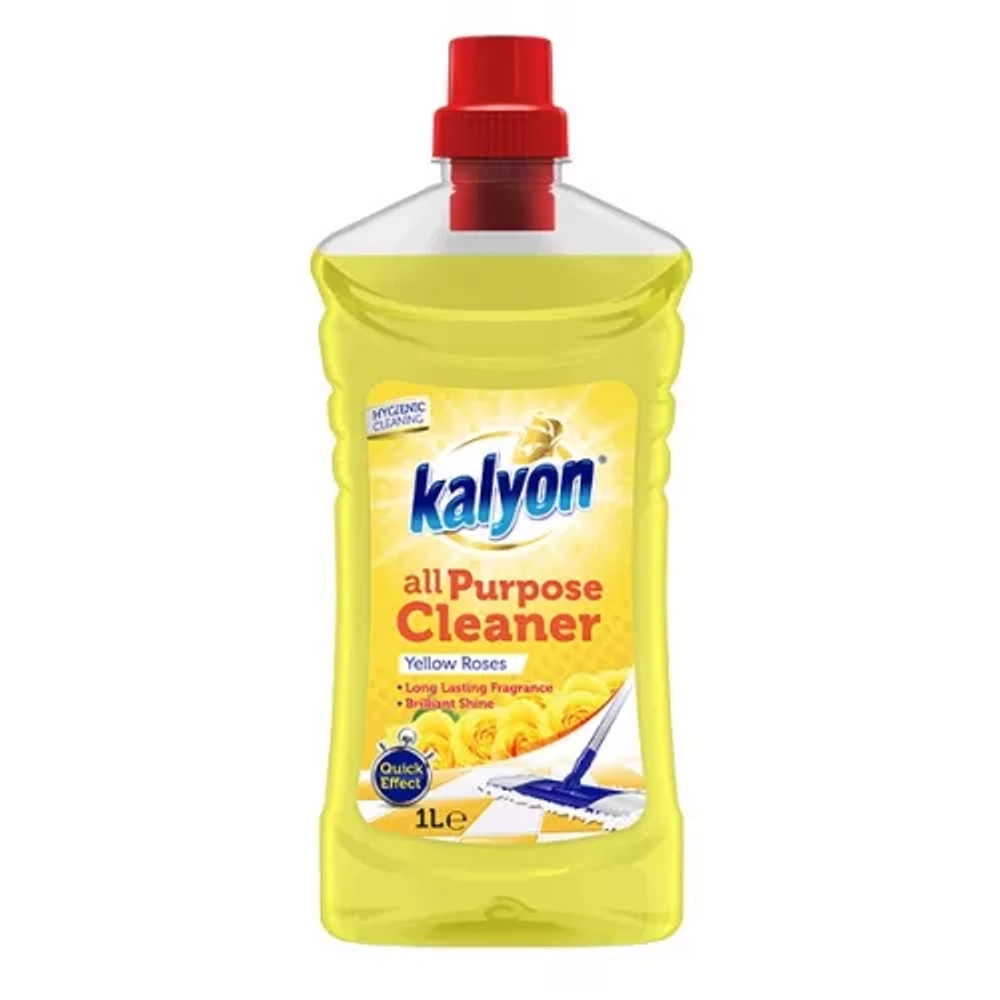 Kalyon Моющее средство для поверхностей Желтые розы 1л