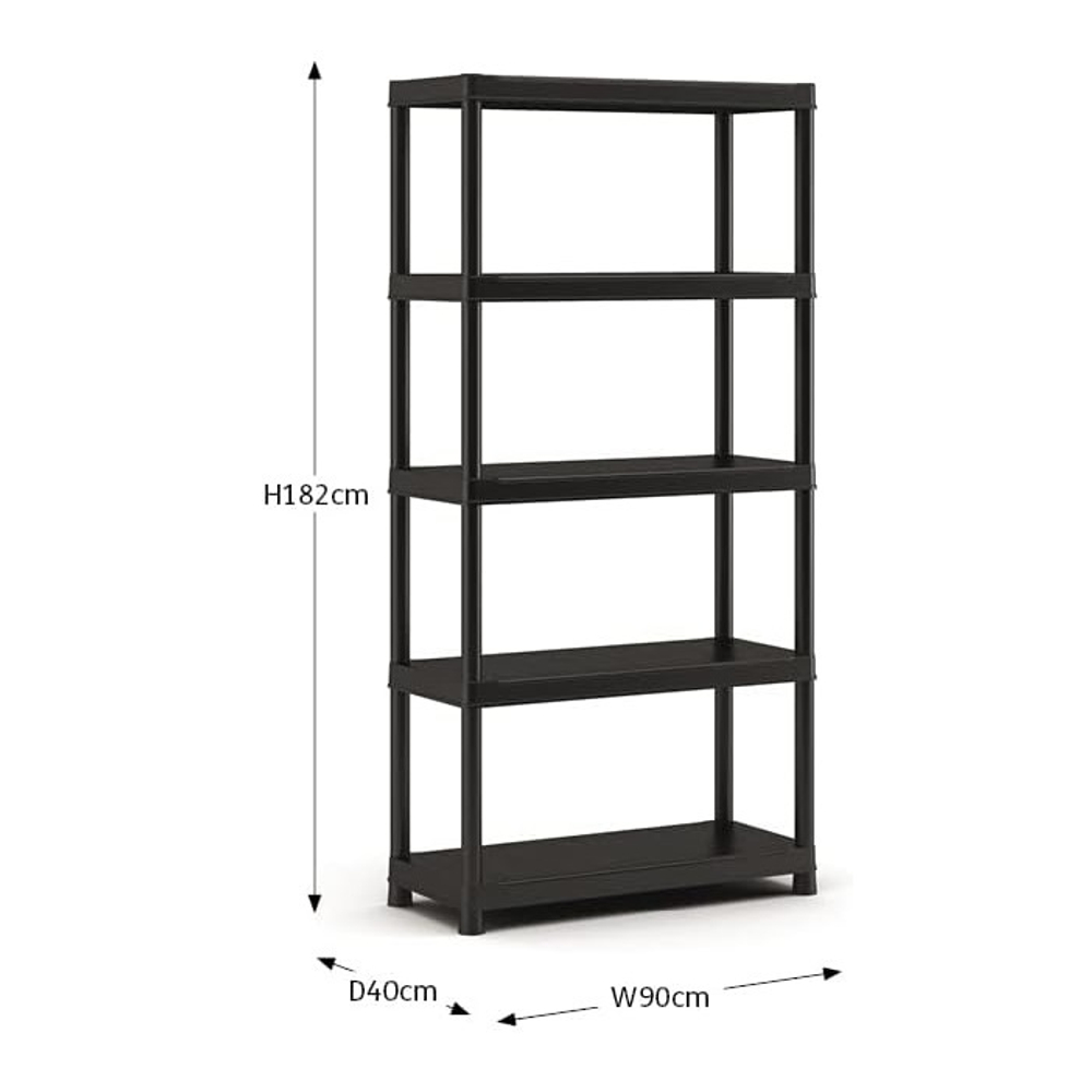 Пластиковый стеллаж Keter Plus Shelf 90/40/5