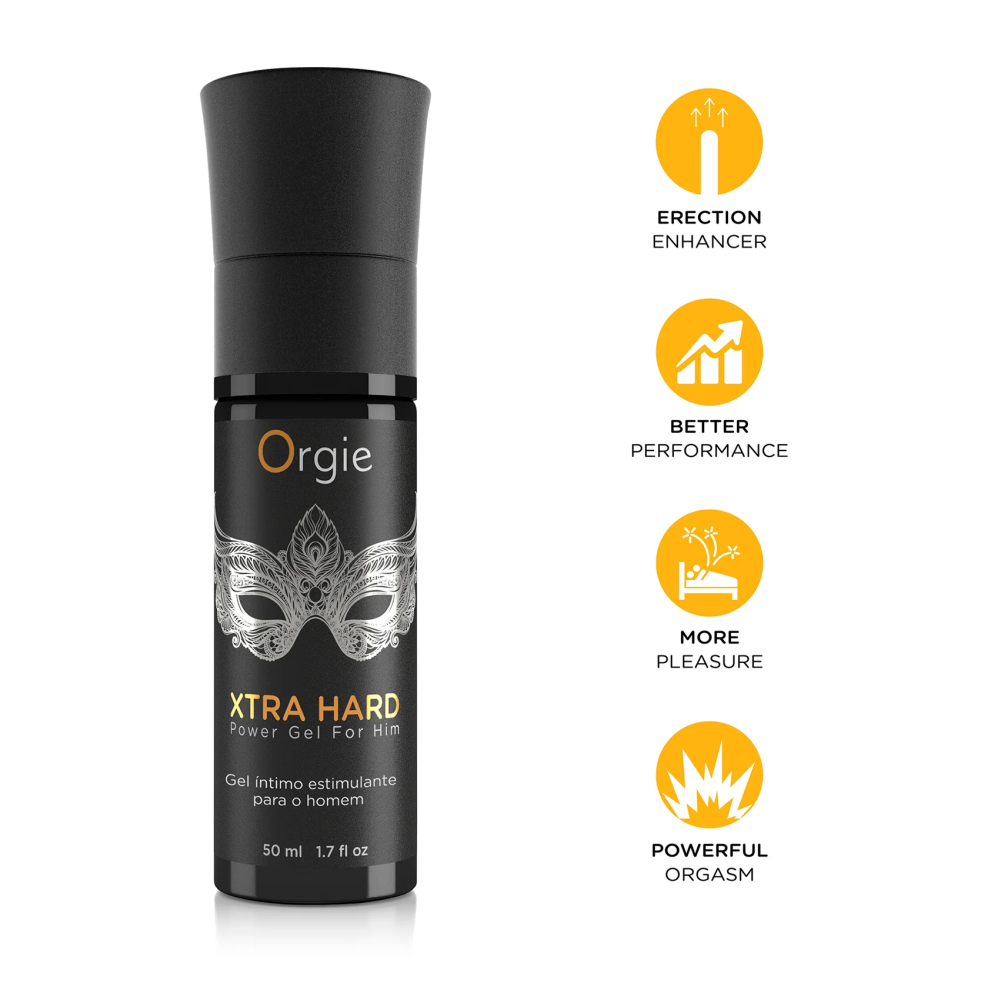 Возбуждающий гель для мужчин "Xtra Hard Power Gel For Him", Orgie (50 мл)