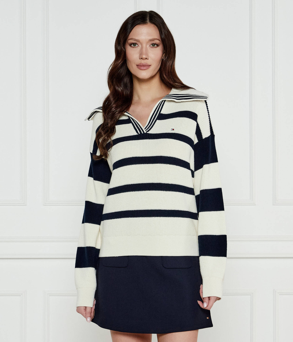 Свитер Tommy Hilfiger - белый(WW0WW44451)