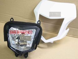 61301-KZZ-900ZB, 61140-KZZ-900. VISOR, FR. Honda CRF250L-M. NH196 White
