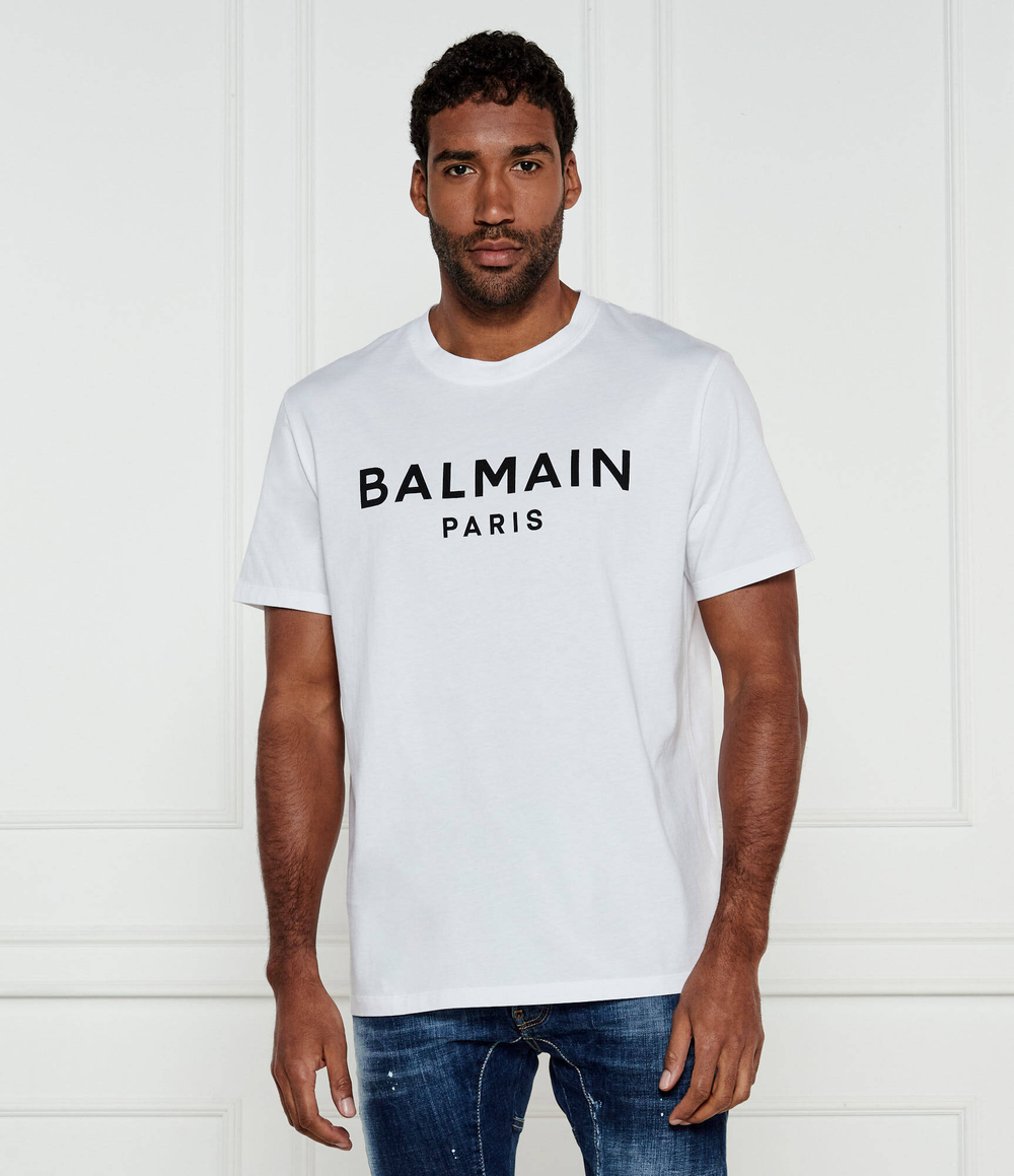 Футболка Balmain - белый(EH1EG010 BB73)