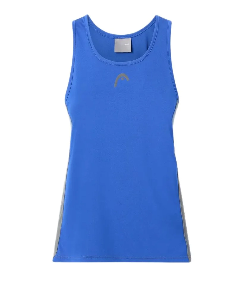 Женский топ теннисный Head Club 25 Tech Tank - royal blue