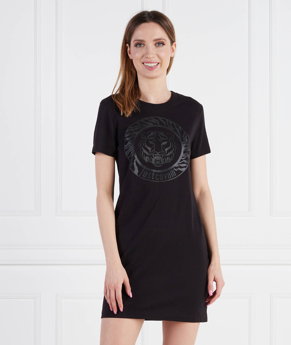 Платье TIGER ROUND RUBBER Just Cavalli - черный(74PBOF04CJ200)