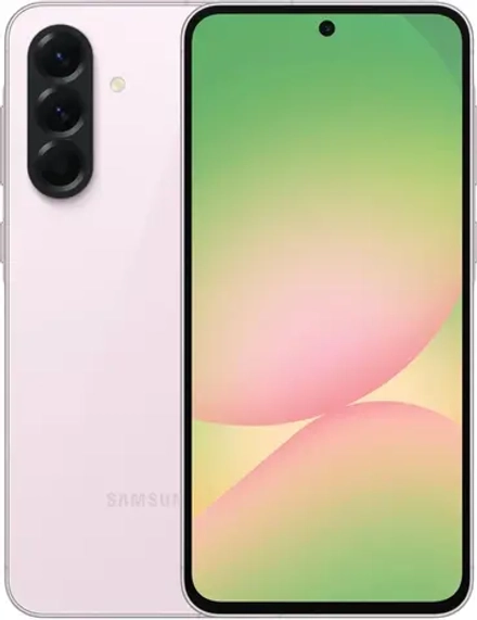 Смартфон Samsung SM-A566E Galaxy A56 5G 256Gb 8Gb розовый моноблок 3G 4G 2Sim 6.7" 1080x2340 Android 15 50Mpix 802.11 a/b/g/n/ac/ax NFC GPS GSM900/1800 GSM1900 Protect