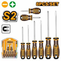 Набор отвëрток 8 шт S2 SUPER INGCO HKSDS0828 INDUSTRIAL