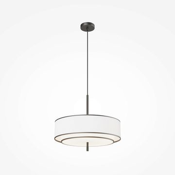Подвесной светильник 5*Е27 MOD613PL-05W белый с чёрным кантом Bergamo Maytoni